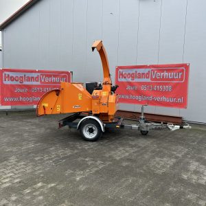 Jensen A425 Versnipperaar op 80km/h onderstel